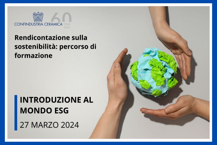 Introduzione al mondo ESG 27 3 2024